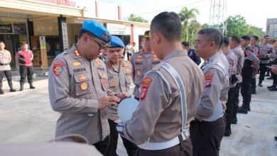 Operasi Penegakan Ketertiban dan Disiplin (Opsgaktibplin), serta pembinaan etika profesi di wilayah hukum Polres Lamandau dan Polres Sukamara