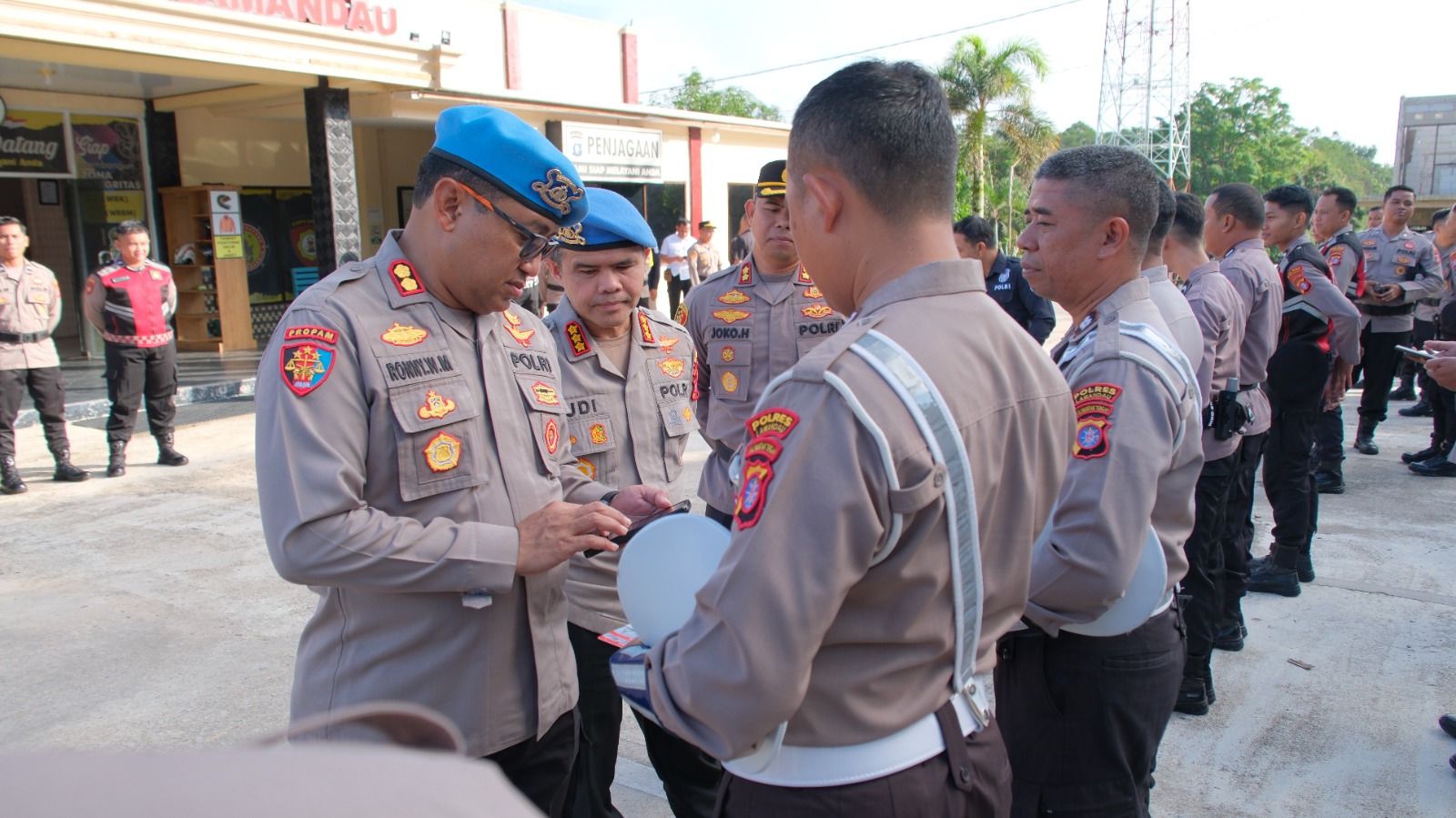 Operasi Penegakan Ketertiban dan Disiplin (Opsgaktibplin), serta pembinaan etika profesi di wilayah hukum Polres Lamandau dan Polres Sukamara