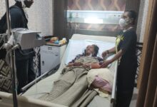 Kondisi korban saat berada di rumah sakit,