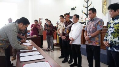 Penandatanganan Perjanjian Kerja Sama Pengembangan Ekonomi Daerah Provinsi Kalimantan Tengah Tahun 2026, belum lama ini