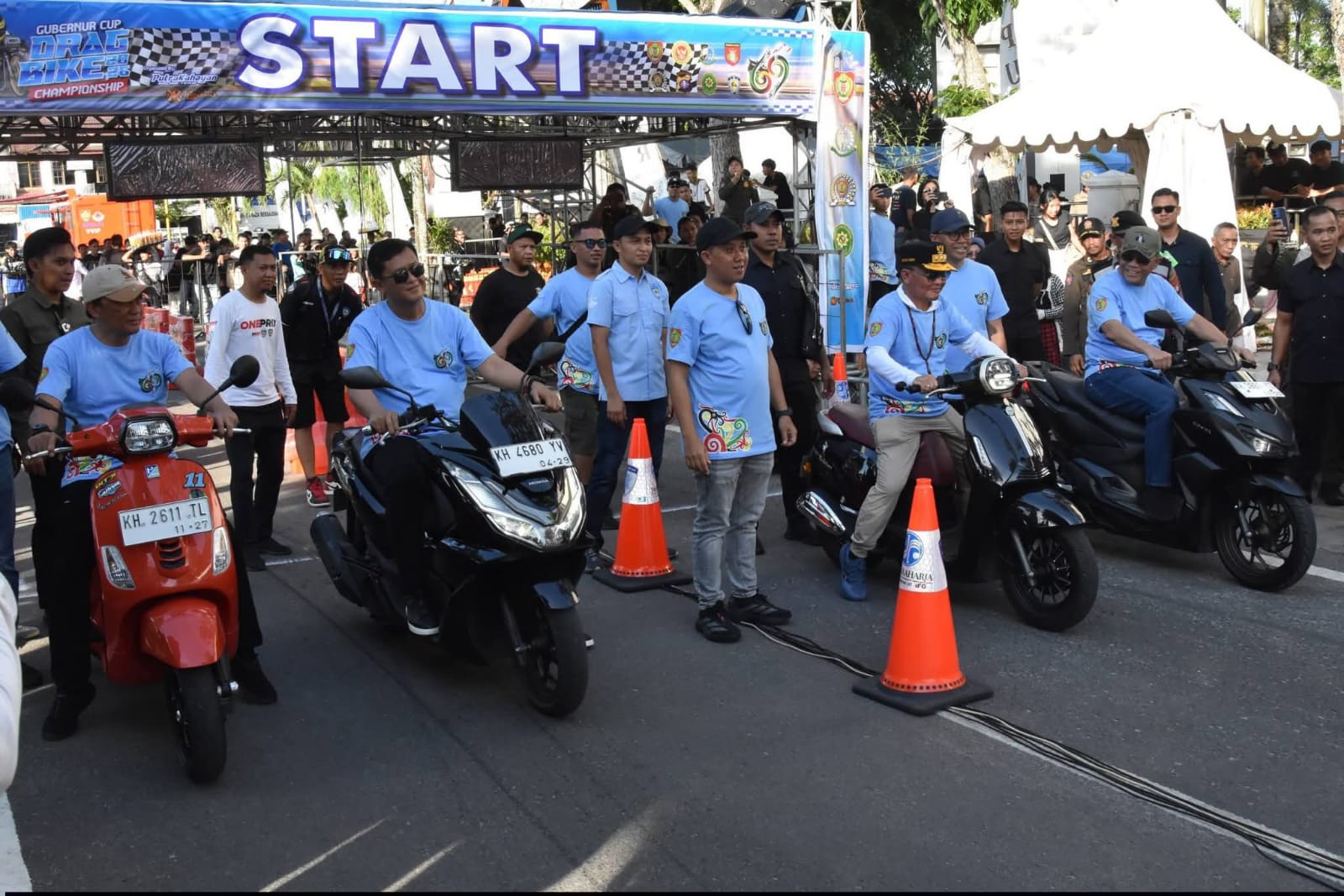 Meriahkan HUT Ke-69 Kalteng, Gubernur Cup Drag Bike Championship 2026 Jadi Wadah Positif Anak Muda