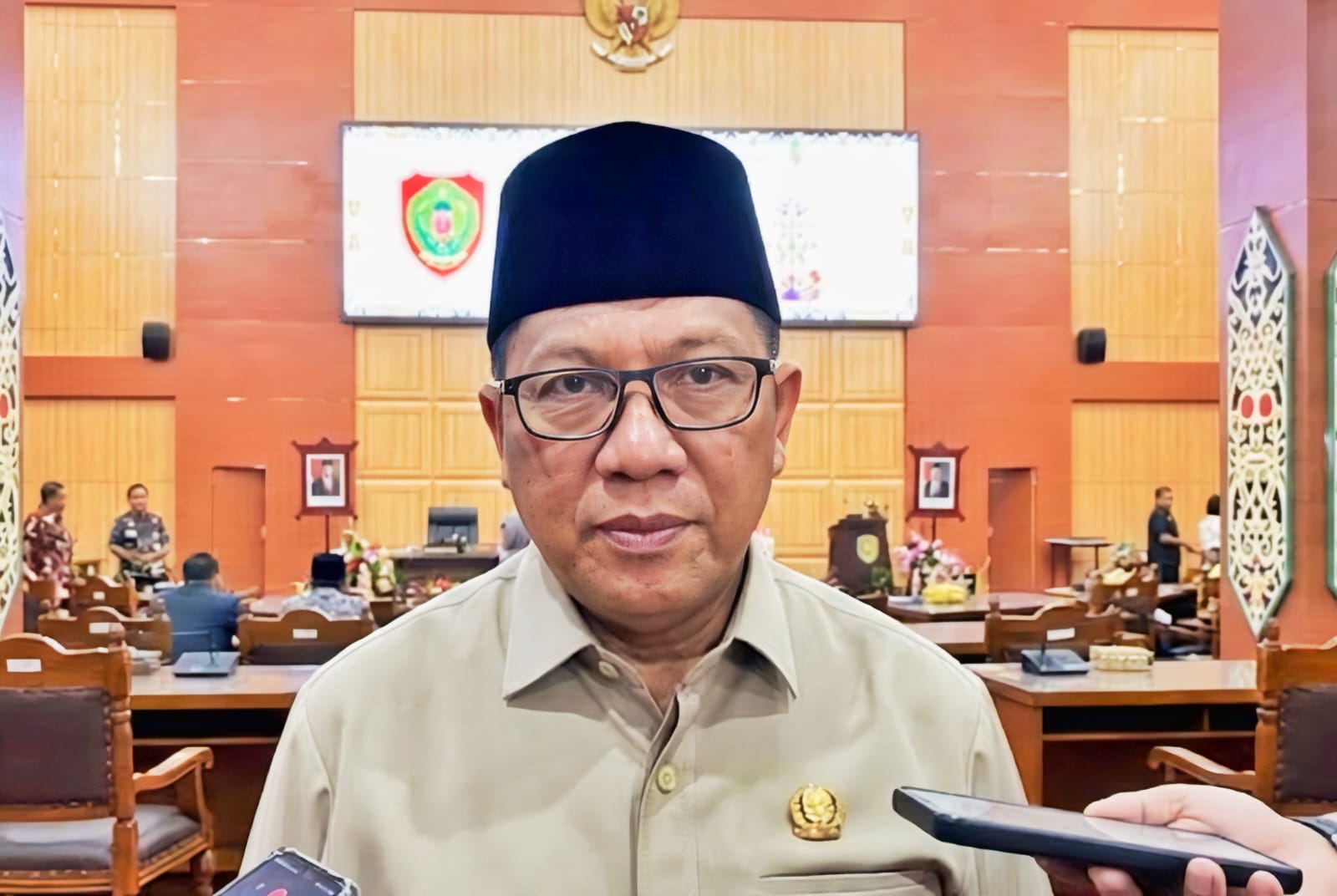 Ketua DPRD Kota Palangka Raya, Subandi.