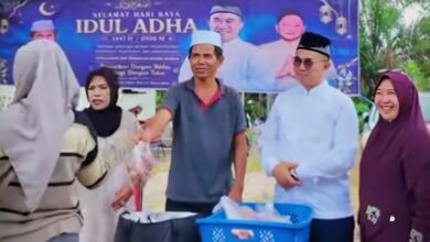 Wakil Ketua III DPRD Kalteng, Junaidi melakukan kunjungan silaturahmi di salah satu titik di wilayah Kota Palangka Raya