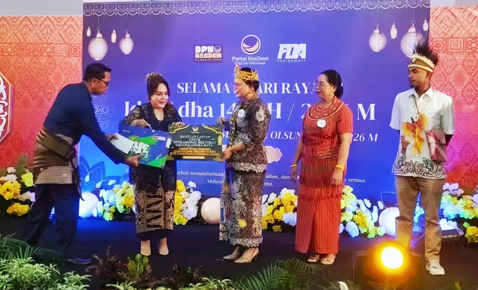 NasDem Kalteng Rayakan Idul Adha Bernuansa Budaya Nusantara