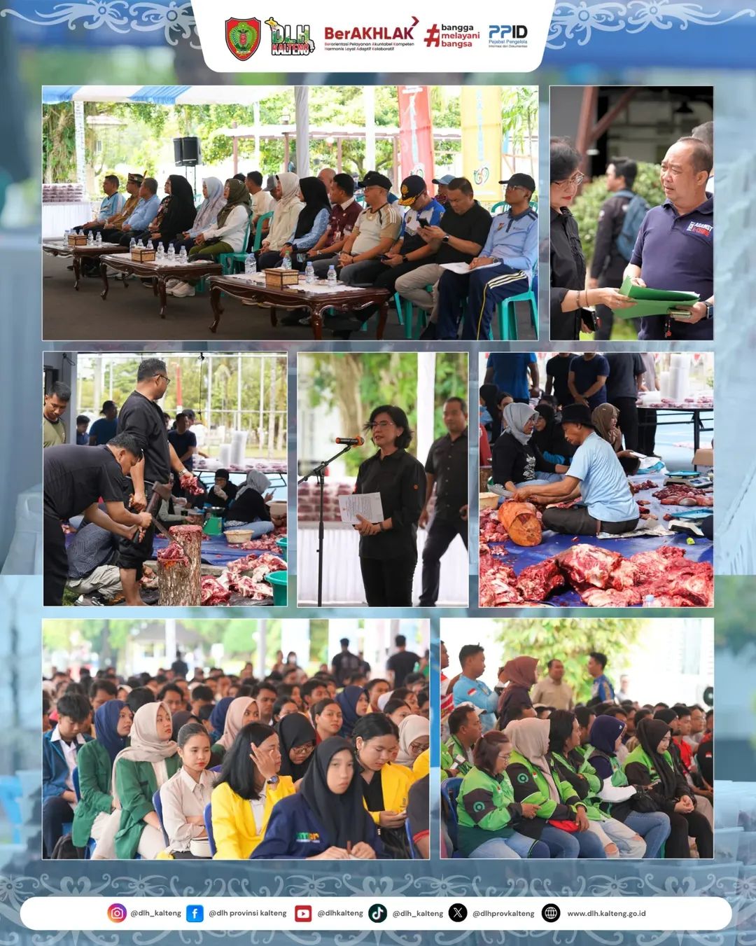 Pj Sekretaris Daerah Provinsi Kalimantan Tengah, dr. Linae Victoria Aden, M.M.Kes., foto bersama dalam kegiatan