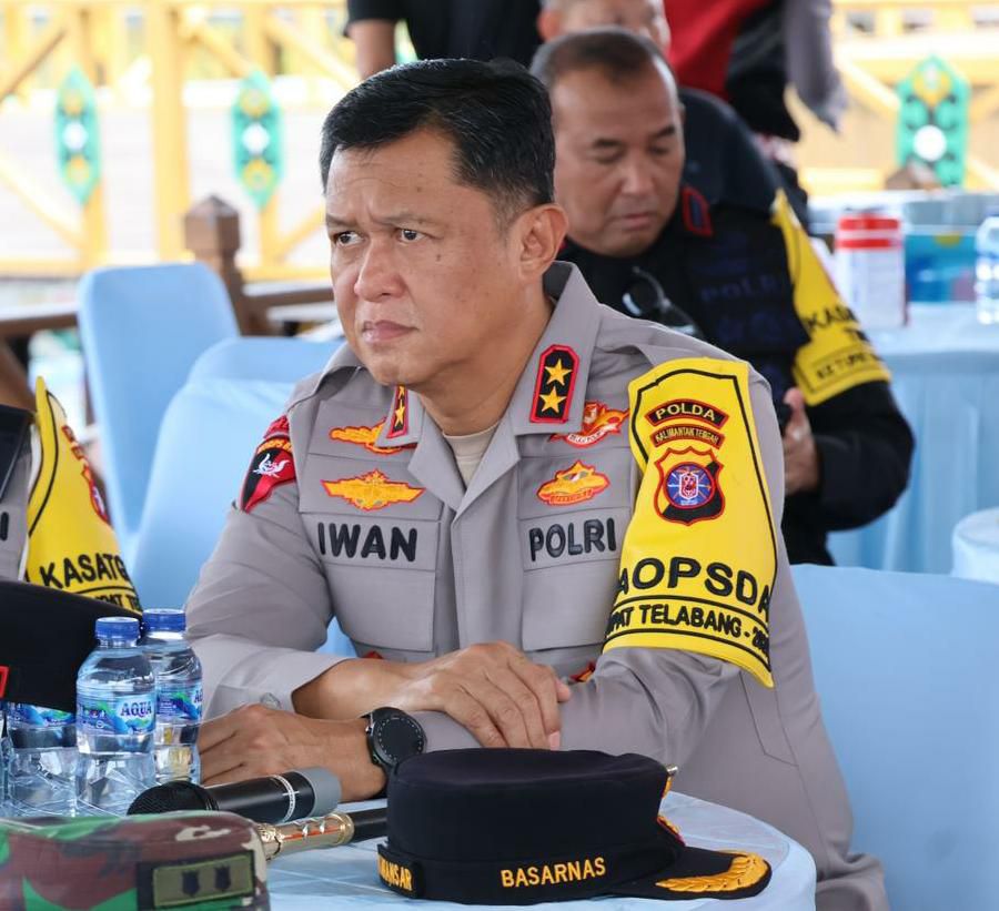 Kapolda Kalteng Irjen Pol Iwan Kurniawan