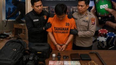 Bobol Rumah demi Judi Online, Pelaku Curat di Palangka Raya Dibekuk Polisi