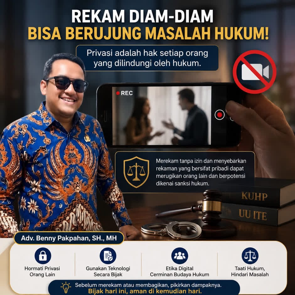 ‎Adv. Benny Pakpahan, SH., MH.
