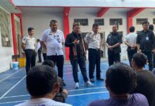Anggota Komisi XIII DPR RI, Bias Layar, melakukan kunjungan kerja ke Lapas Kelas IIA Palangka Raya