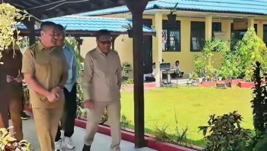 Rombongan DPRD Kota Palangka Raya saat melaksanakan kunjungan ke SMPN 6 Kota Palangka Raya