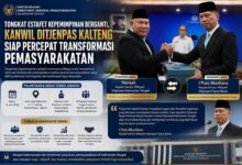 Pergantian kepemimpinan di lingkungan Kantor Wilayah Direktorat Jenderal Pemasyarakatan (Ditjenpas) Kalimantan Tengah