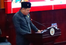 Anggota DPRD Kabupaten Murung Raya, Sutrisno saat Rapat Paripurna Ke-2 Masa Sidang II Tahun 2026 DPRD Kabupaten Murung Raya