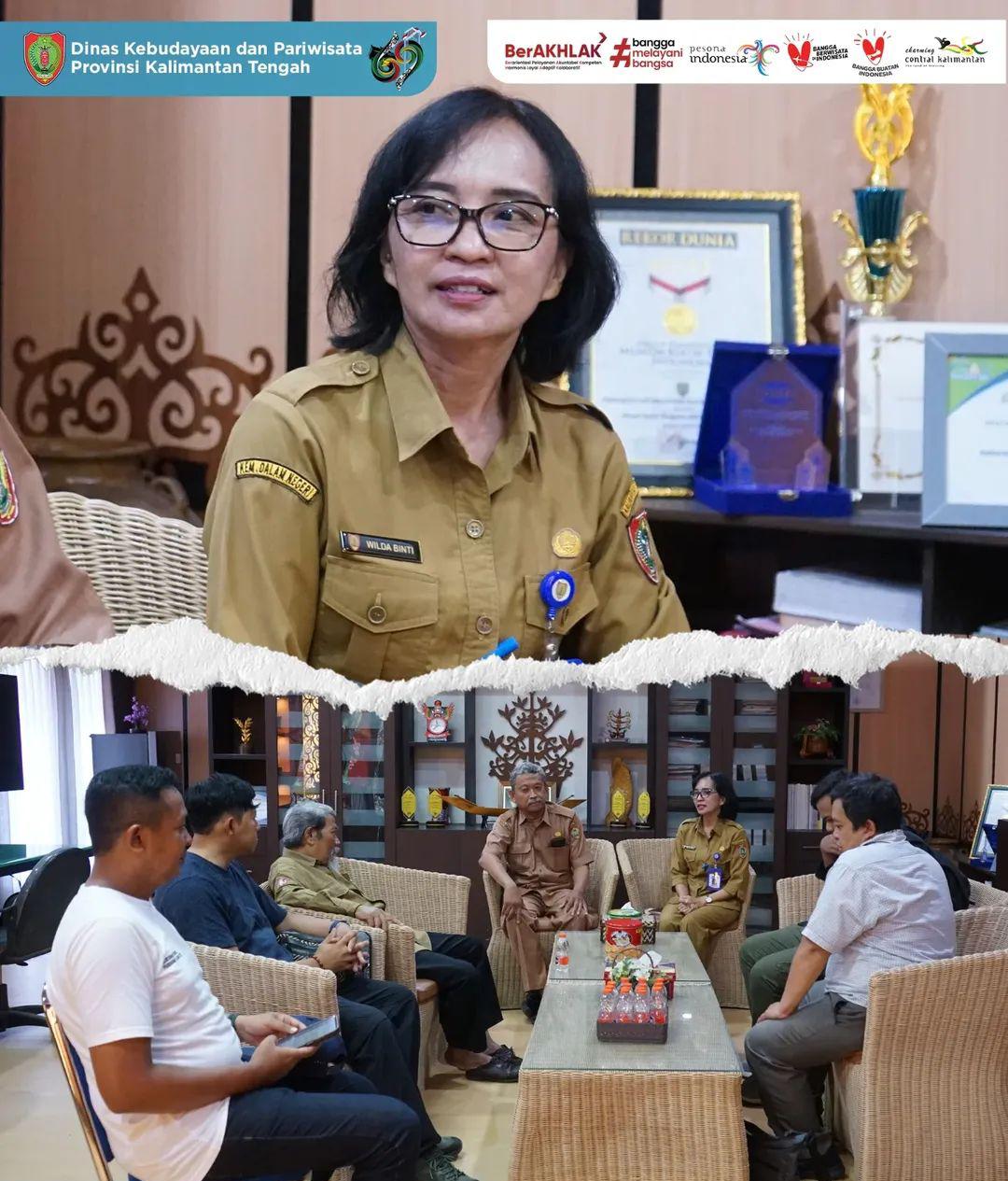 Suasana verifikasi usulan Warisan Budaya Takbenda (WBTb) Indonesia Tahun 2026 antara Kementerian Kebudayaan Republik Indonesia dengan Dinas Kebudayaan dan Pariwisata (Disbudpar) Provinsi Kalimantan Tengah