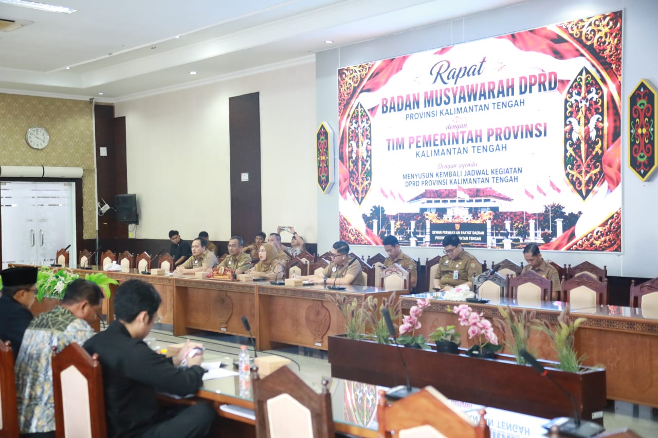 DPRD Kalteng Fokus Tuntaskan Agenda Strategis Sepanjang Juli 2026