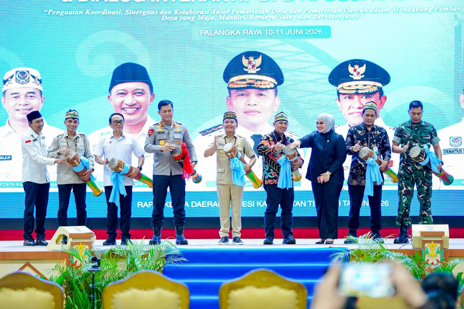 Gubernur Kalteng, H. Agustiar Sabran saat membuka kegiatan