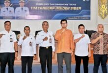Diskominfo Kota Palangka Raya saat menggelar Sosialisasi dan Bimbingan Teknis Tim Tanggap Insiden Siber (TTIS)