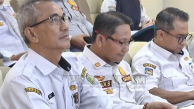 Sekretaris Daerah Kota Palangka Raya, Arbert Tombak.