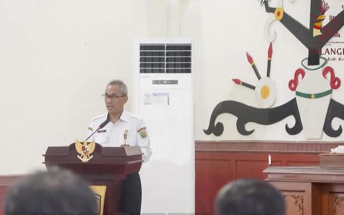 Sekretaris Daerah (Sekda) Kota Palangka Raya, Arbert Tombak.