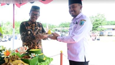 Wakil Bupati Lamandau, Abdul Hamid.