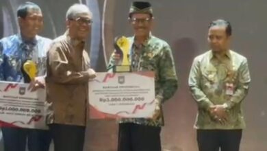 Wakil Bupati Lamandau Abdul Hamid, disela-sela kegiatannya saat menerima penghargaan pada ajang Apresiasi Pemerintah Daerah Berprestasi Tahun 2026.