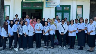 Kepala Dinas Kesehatan Kabupaten Lamandau, Dr. Rosmawati, disela-sela menghadiri rapat koordinasi linta di Kecamatan Belantikan Raya