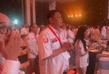 ‎Ketua Pengurus Daerah (PD) GEKIRA Kalimantan Tengah, Christian Sancho saat menghadiri Rakernas GEKIRA 2026, di Jakarta