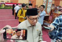 Ketua DPRD Kota Palangka Raya, H. Subandi.