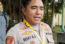 Kapolres Kotim AKBP Resky Maulana Zulkarnaen.