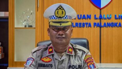 Kasatlantas Polresta Palangka Raya Kompol Hermanto