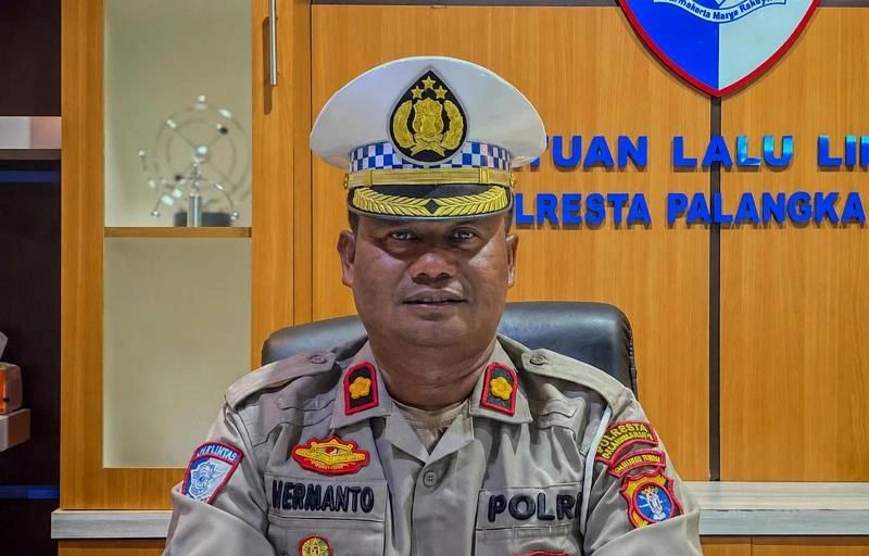 Kasatlantas Polresta Palangka Raya Kompol Hermanto