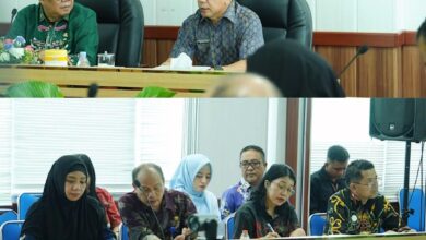 ‎Suasana rapat lanjutan yang digelar Biro Perekonomian Sekretariat Daerah Provinsi Kalimantan Tengah di Ruang Rapat Bajakah, Lantai II Kantor Gubernur Kalimantan Tengah