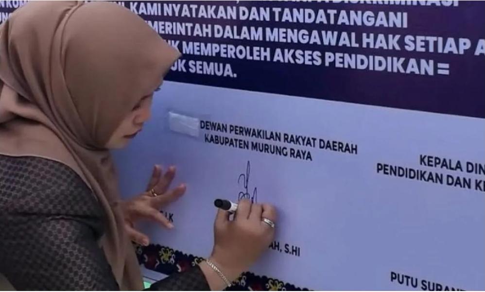 DPRD Murung Raya Deklarasikan Komitmen SPMB 2026/2027