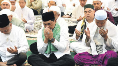 Bupati Barito Utara H Shalahuddin ST MT, pada acara