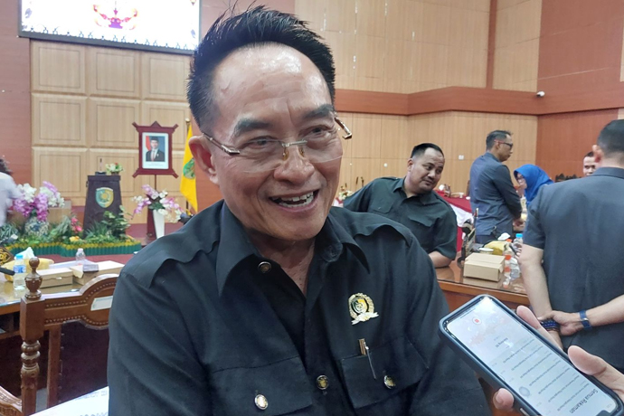 Wakil Ketua I DPRD Kota Palangka Raya,Hap Baperdu.