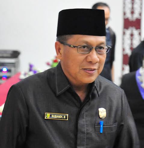 Ketua DPRD Kota Palangka Raya Subandi.