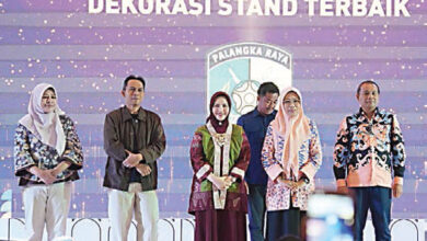 Pemerintah Kota Palangka Raya mendapat penghargaan sebagai Stand Terbaik di ICE 2026,