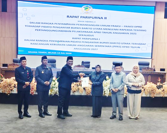 Pemkab dan DPRD Bahas Pertanggungjawaban APBD 2025 serta KUA-PPAS 2027