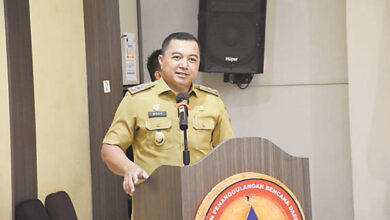 Wakil Bupati Kapuas Dodo saat membuka FGD I