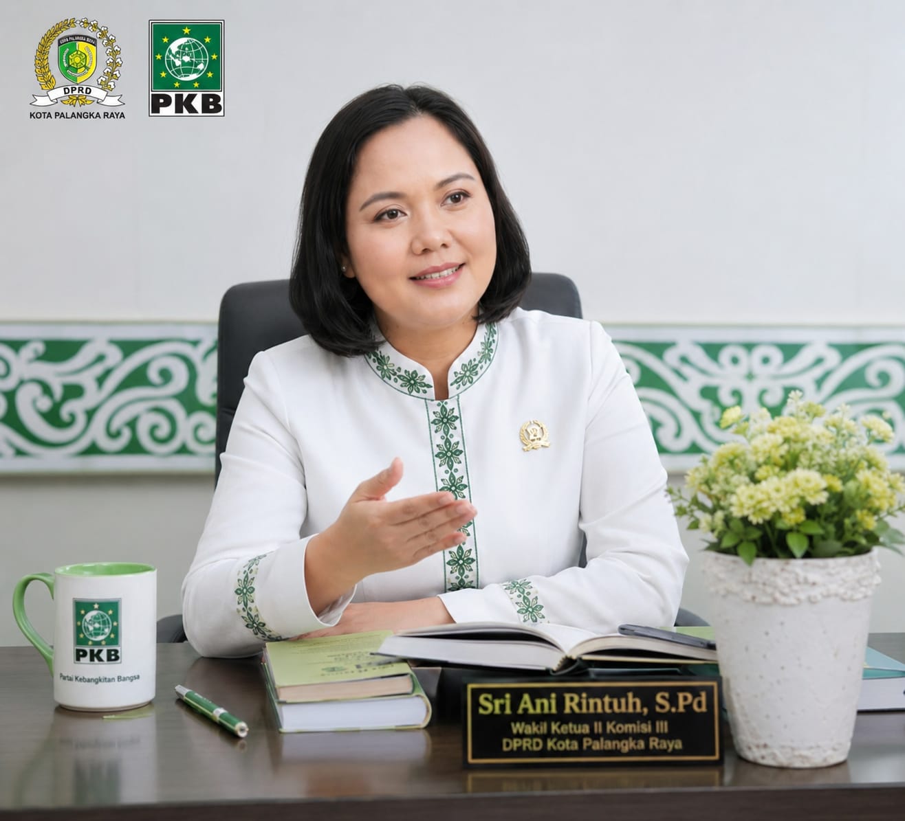 ‎Wakil Ketua II Komisi III DPRD Kota Palangka Raya, Sri Ani Rintuh