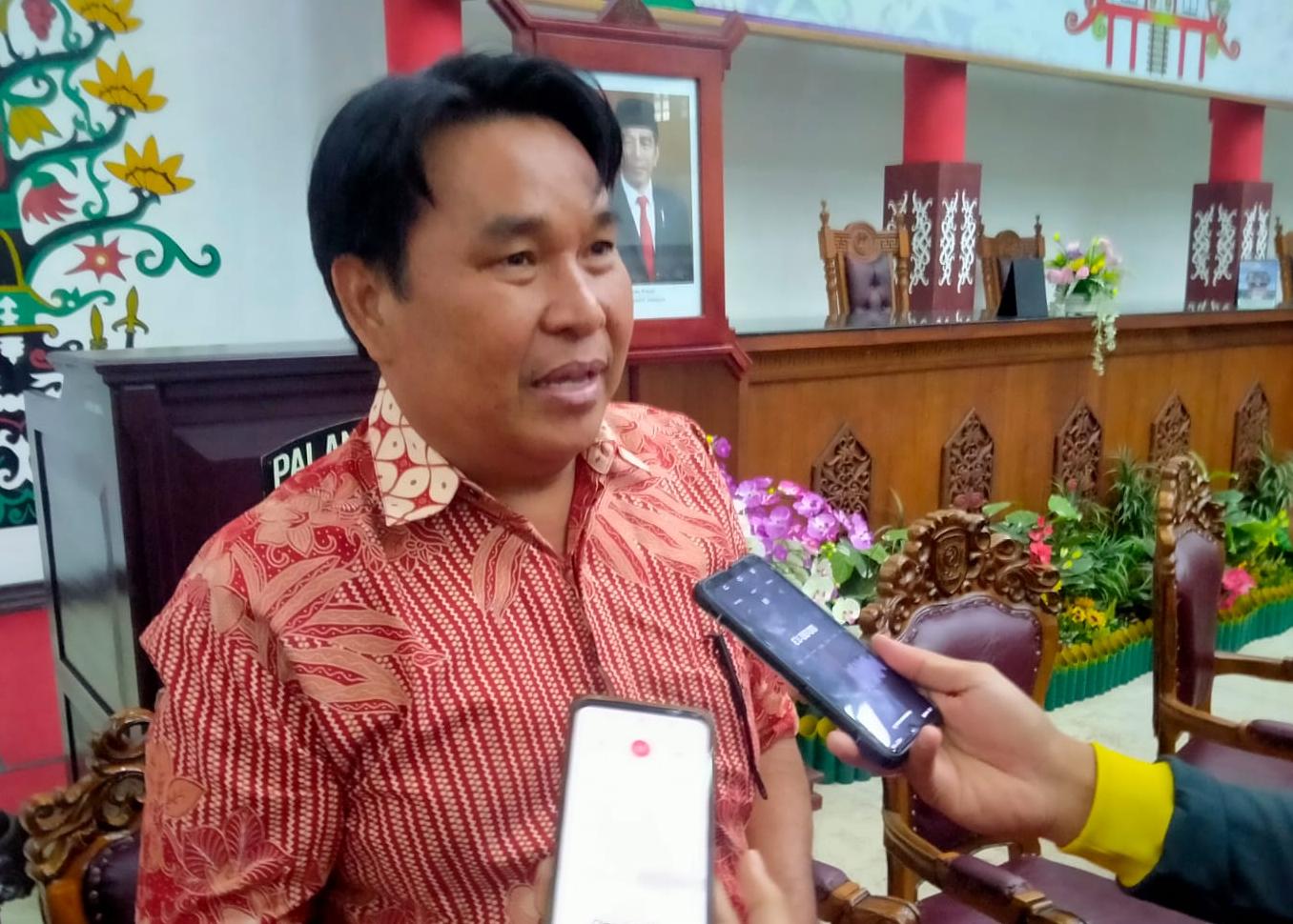Wakil Ketua II Komisi II DPRD Kota Palangka Raya, Dudie B. Sidau.