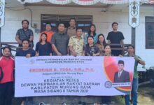 FD Yoga saat reses disalah satu desa yang ada di Dapil I