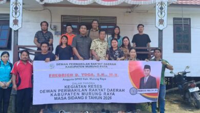 FD Yoga saat reses disalah satu desa yang ada di Dapil I