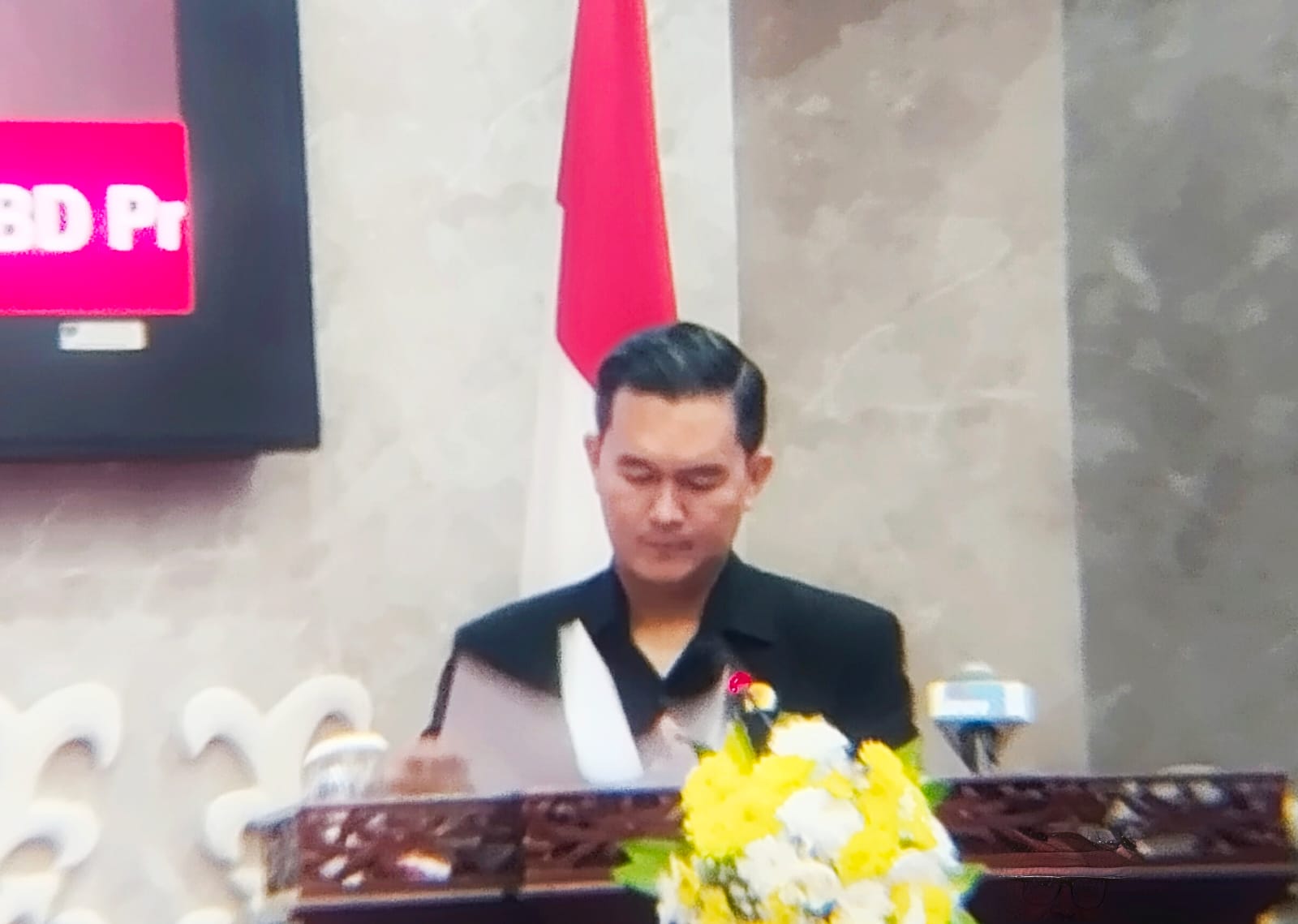 Ketua Fraksi Partai Demokrat DPRD Kalimantan Tengah (Kalteng), Hero Harapanno.
