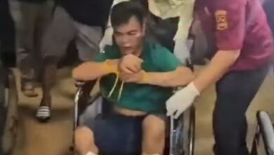 Salah satu tersangka yang berhasil diamankn tim gabungan