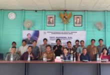 Anggota DPRD Kabupaten Murung Raya (Mura), Tuti Marheni, saat melakukan reses di Desa Nono Kliwon dan Desa Olung Siron, Kecamatan Tanah Siang