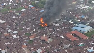 Peristiwa kebakaran di Gang Sari 45, Kota Palangka Raya,