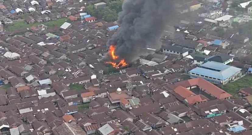 Peristiwa kebakaran di Gang Sari 45, Kota Palangka Raya,