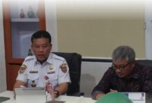 ‎Kadis TPHP Kalteng, H. Rendy Lesmana saat memimpin entry meeting