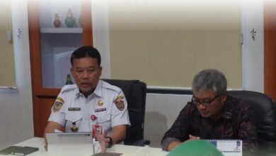 ‎Kadis TPHP Kalteng, H. Rendy Lesmana saat memimpin entry meeting
