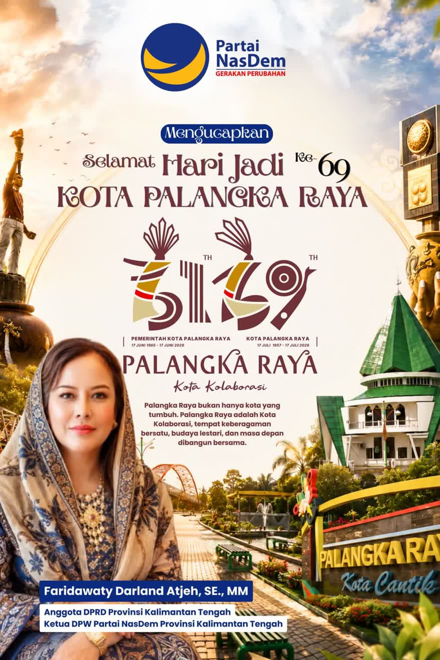 ‎Anggota Komisi III DPRD Kalteng, Faridawaty Darland Atjeh, SE., MM